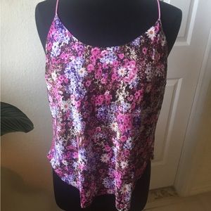 Victoria Secret Sleep Wear NWT Floral top/bottom set size Large